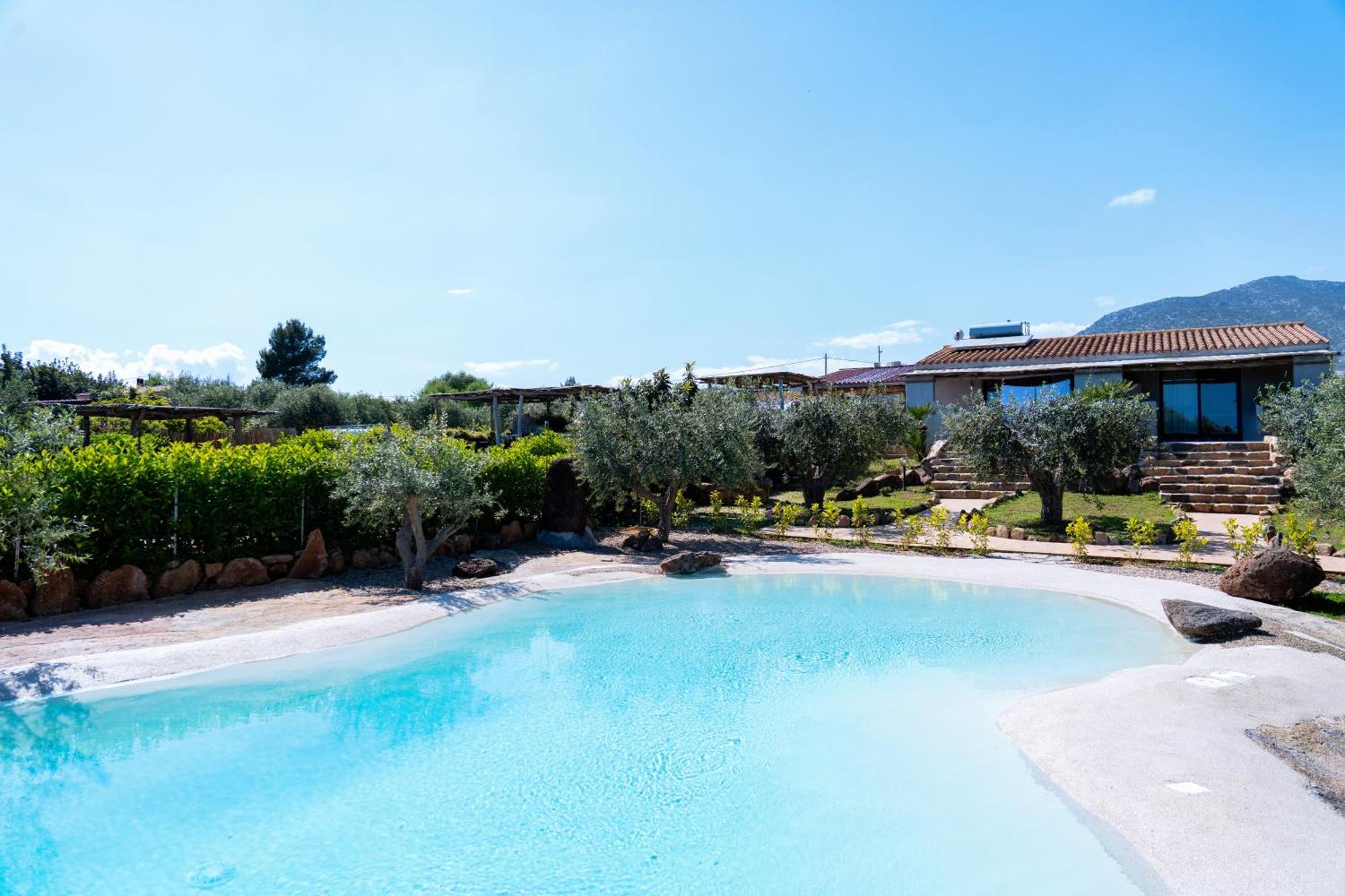 Orosei Re - Il Paradiso Degli Ulivi Con Piscina E Vista Mare Εξωτερικό φωτογραφία