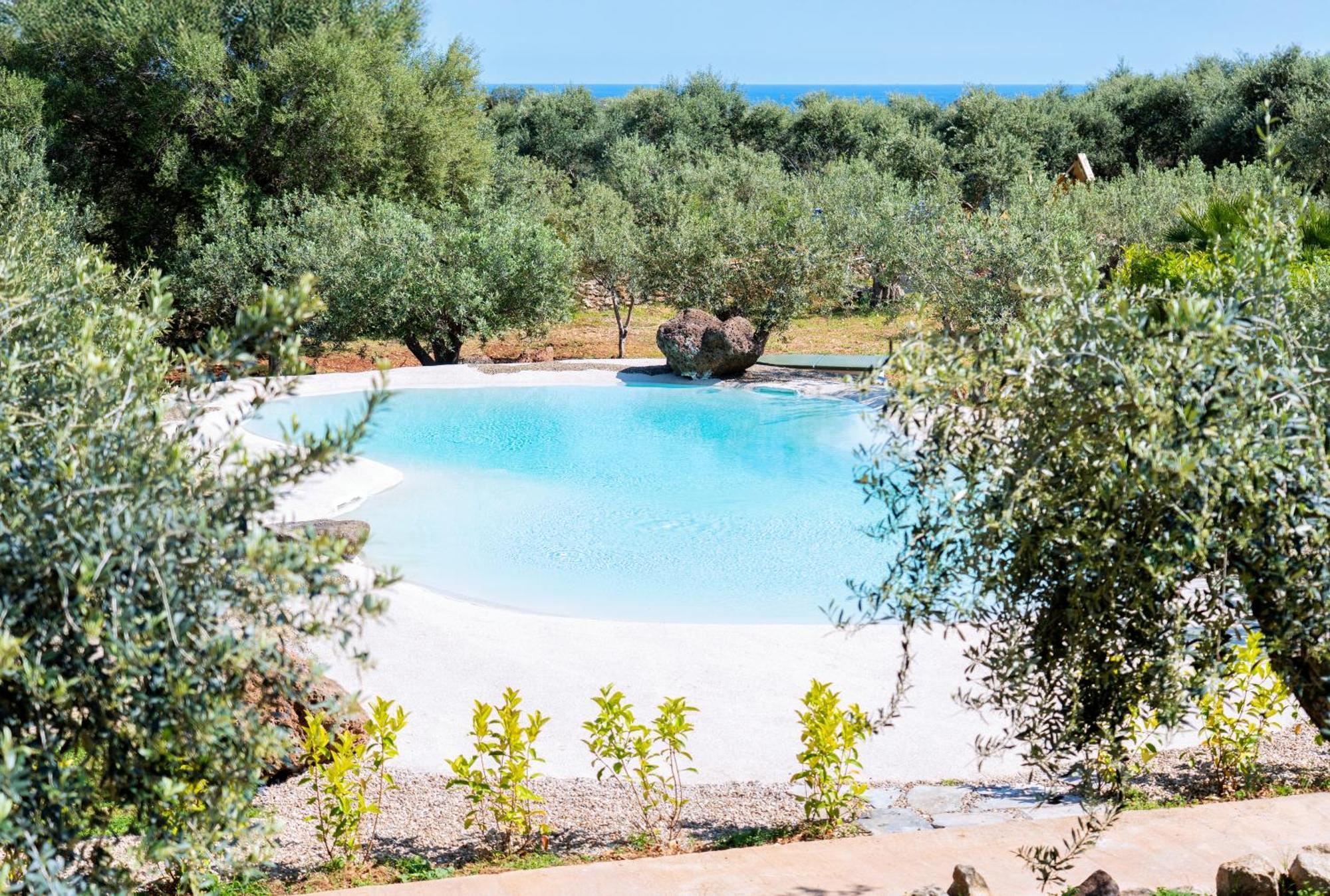 Orosei Re - Il Paradiso Degli Ulivi Con Piscina E Vista Mare Εξωτερικό φωτογραφία