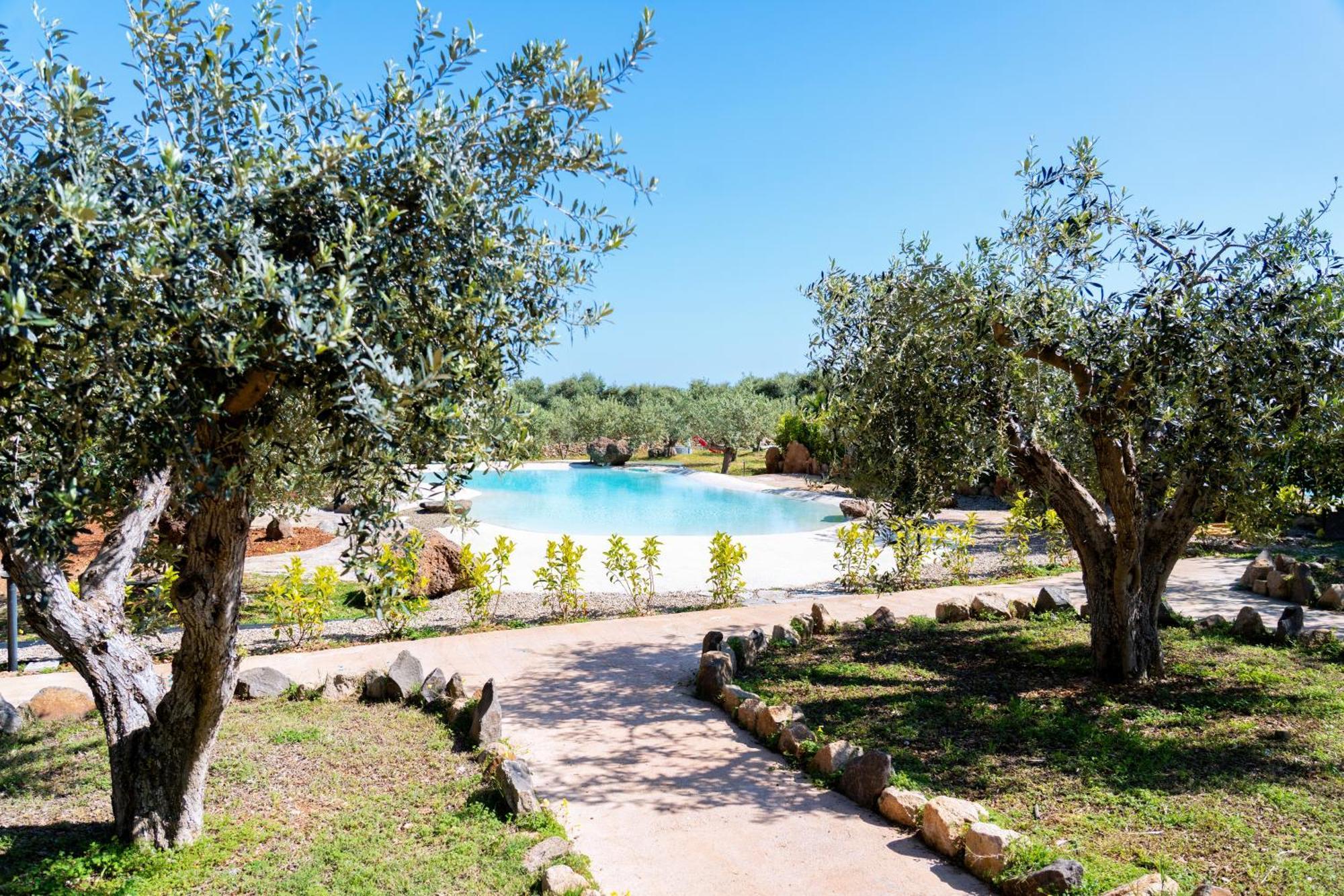 Orosei Re - Il Paradiso Degli Ulivi Con Piscina E Vista Mare Εξωτερικό φωτογραφία